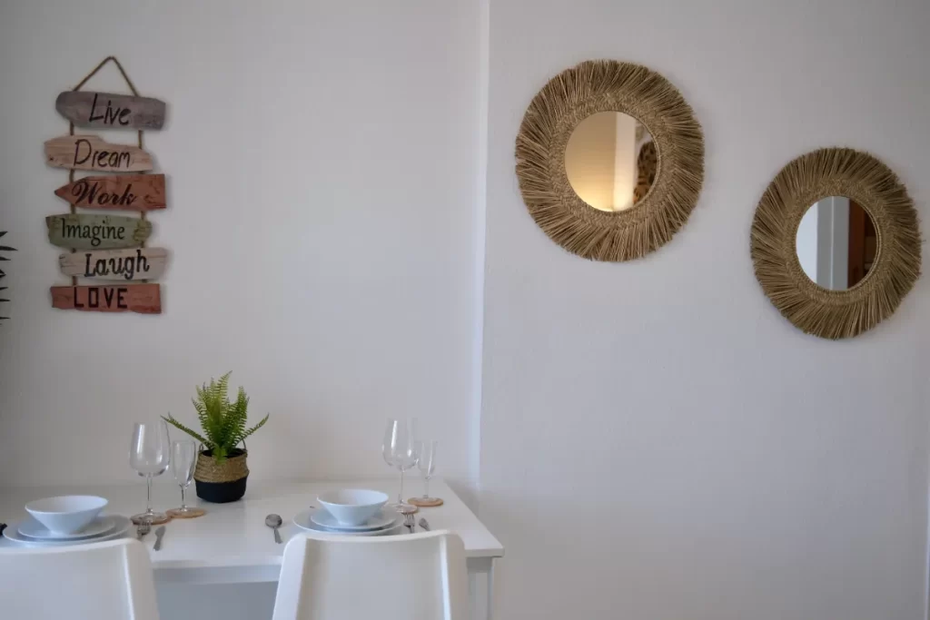 Apartment 1 - Detalle en la sala de estar