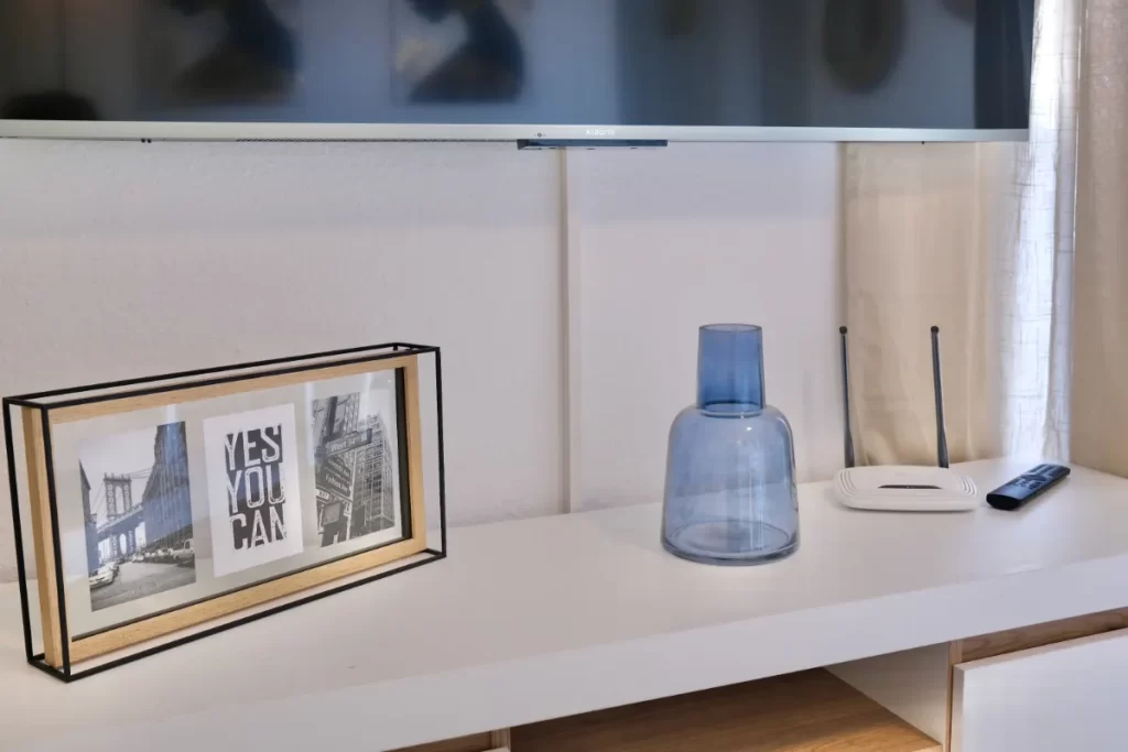 Apartment 1 - Detalle en la sala de estar