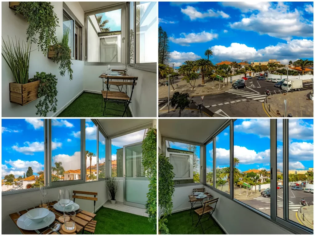 Apartment 6 - Balcón y vistas