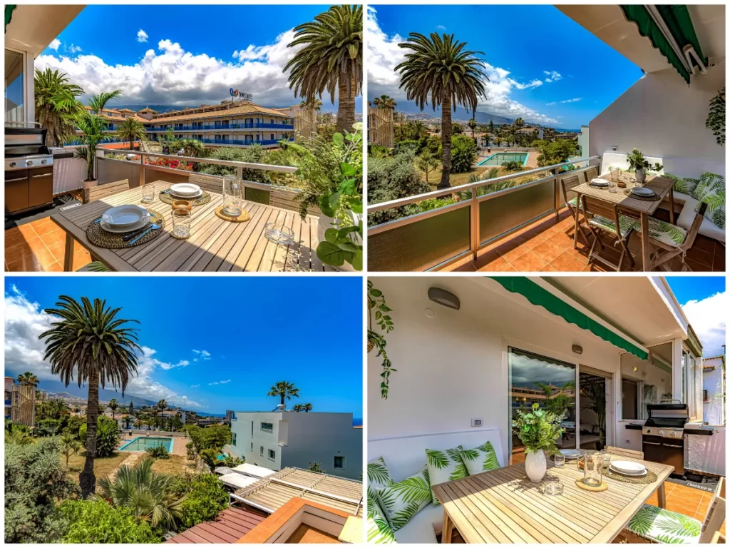 Apartment 9 - Terraza y vistas