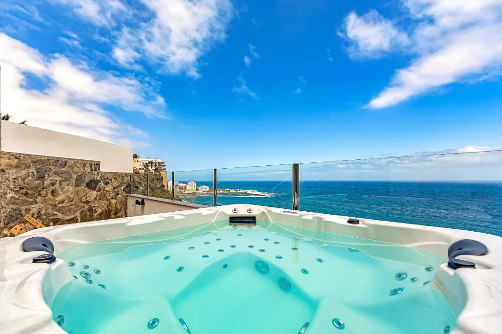Ocean View - Terraza con jacuzzi